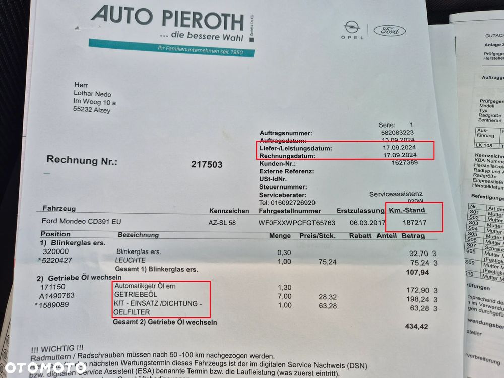 Ford Mondeo 2.0 TDCi STart-Stopp PowerShift-Aut Titanium - 38