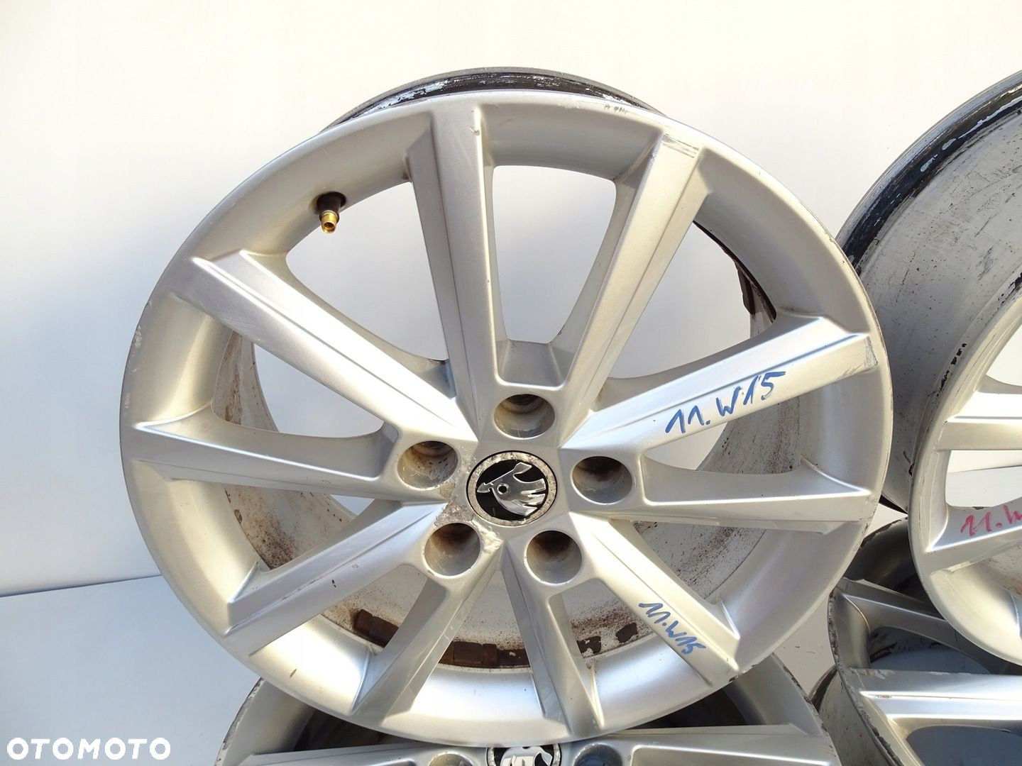 ALUFELGI 17 5x112 ET 49 7 5E0601025E SKODA OCTAVIA II III SUPERB III YETI - 3