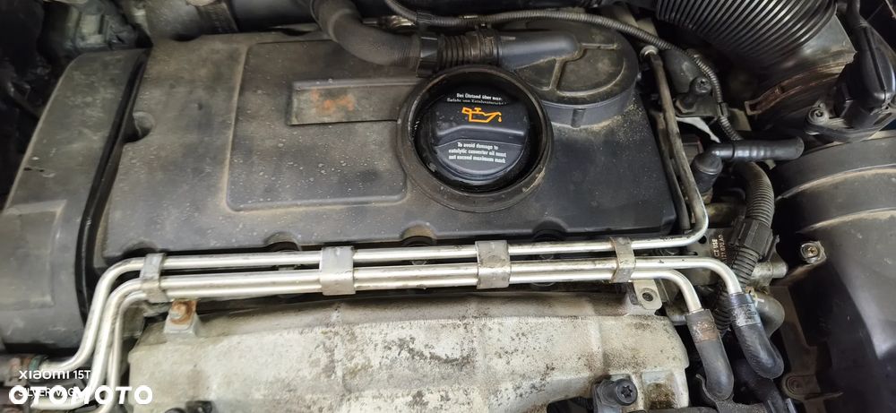 Silnik kompletny 2.0 TDI AZV 16V VW bkd Golf Passat Seat Skoda Touran Audi 140km 136KM Osprzęt części LA7W - 2