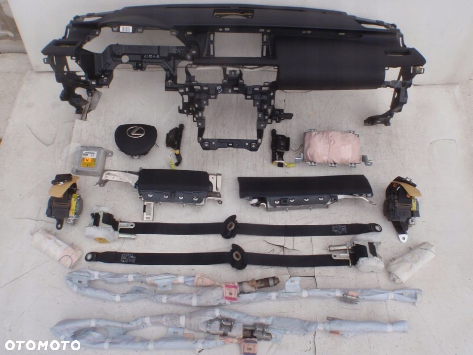 LEXUS RX DESKA KONSOLA KOKPIT PODUSZKI AIRBAG PASY - 2