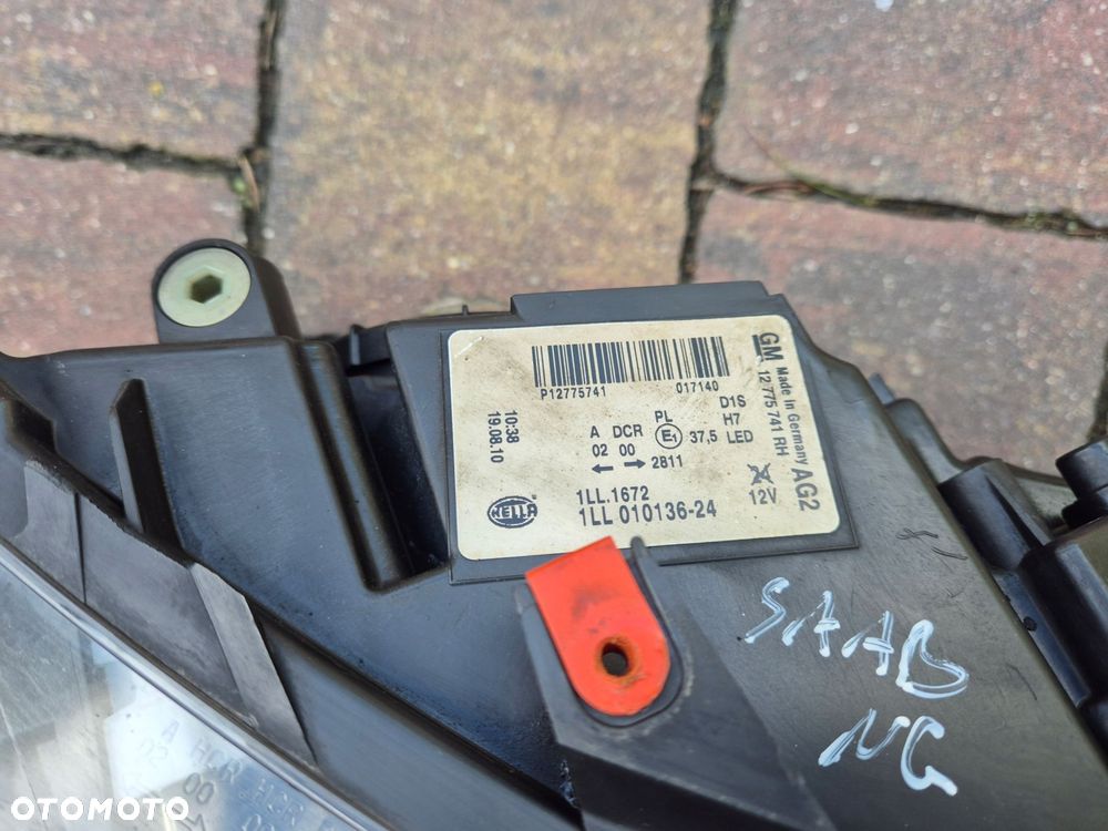 lampa xenon prawy przod saab 95 9-5 ng 10-12 uk - 3