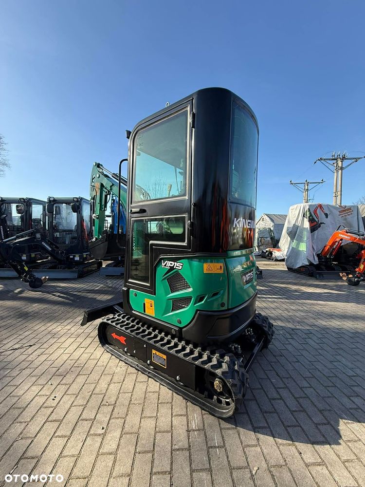 Kingway SV15 JOISTICK KABINA Ramię skr 1500kg 3 łyżki 3-cyl SILNIK 25KM D - 33