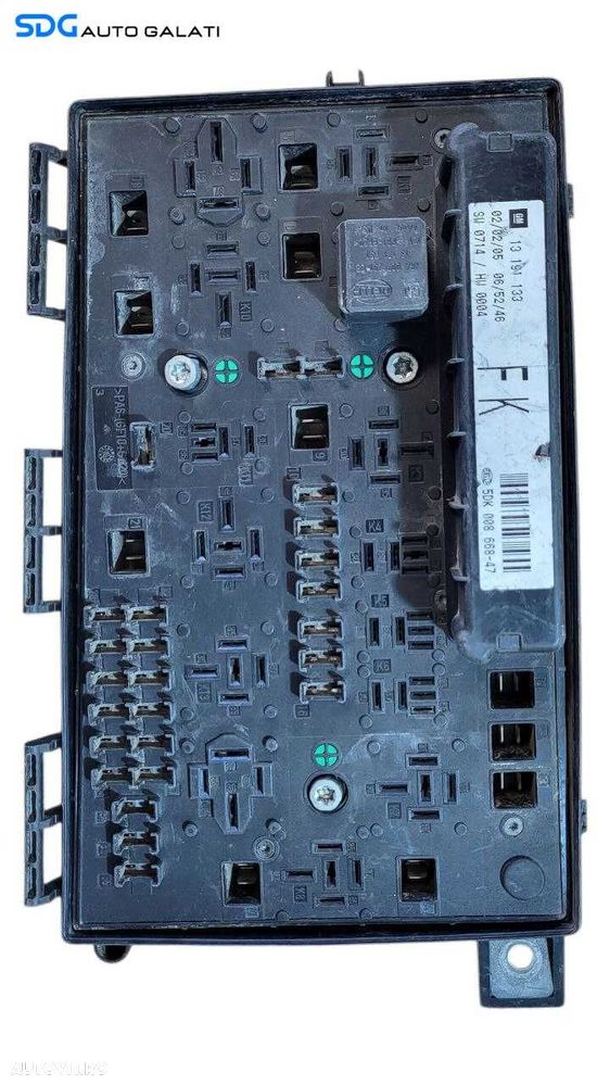 Unitate Modul Calculator Tablou Panou Sigurante Opel Zafira B 2005 - 2011 Cod 13191133 13191133FK [LS0055] - 1