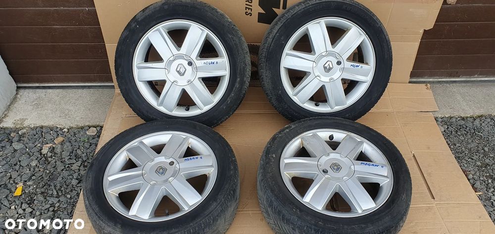 Alufelgi felgi aluminiowe alusy 4X100 6,5J 16 ET49 Renault Scenic II 8200310797 - 8