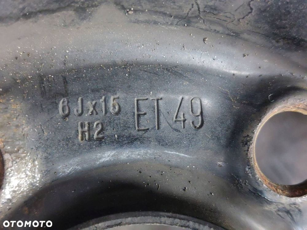 KOŁO FELGA OPONA ZAPAS 5X110 6Jx15 ET49 FI65,1 195/60R15 OPEL - 2