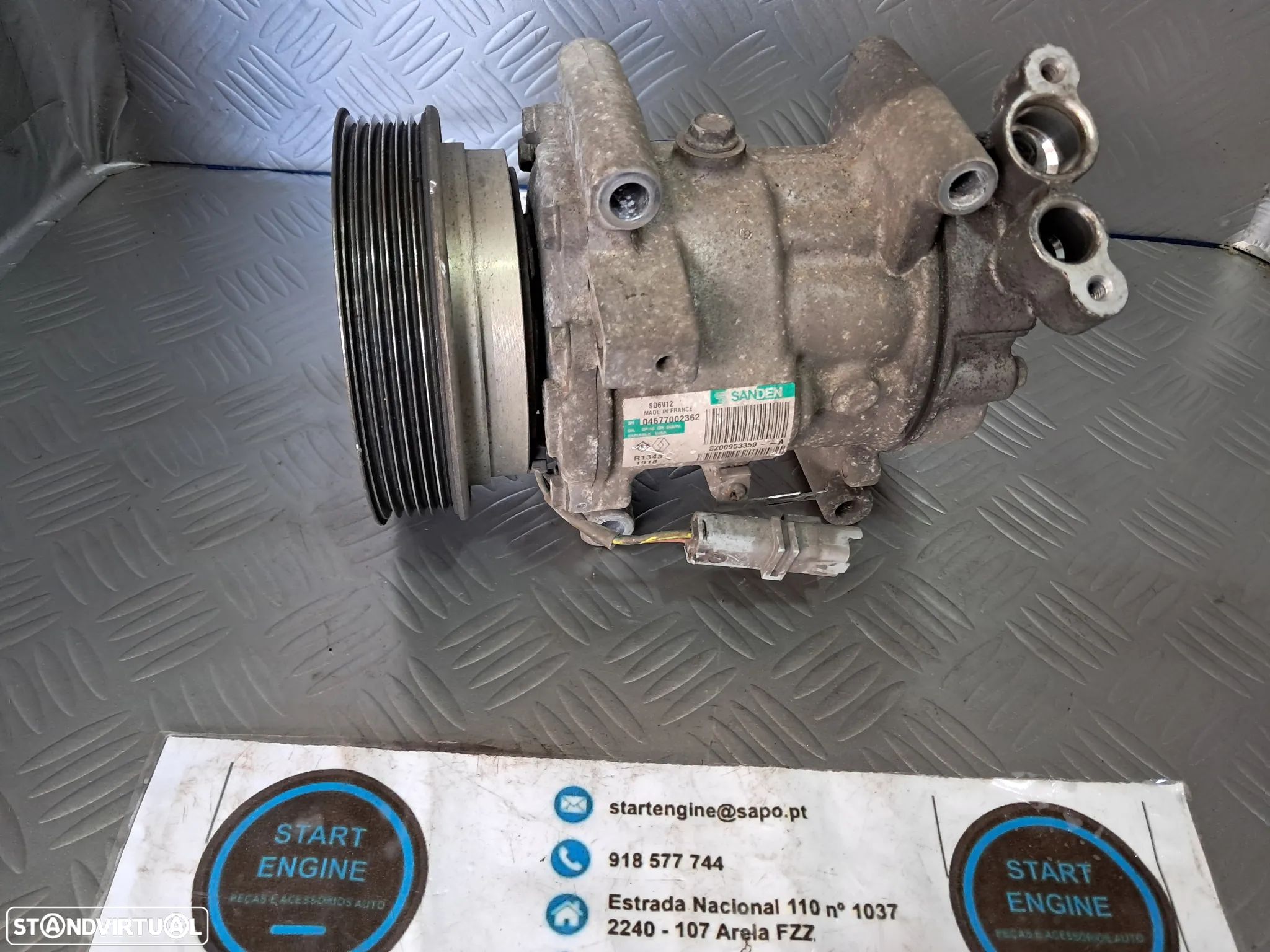Compressor Ar condicionado renault Kangoo Clio III Modus 1.5 Dci Ref. 8200953359 - 1