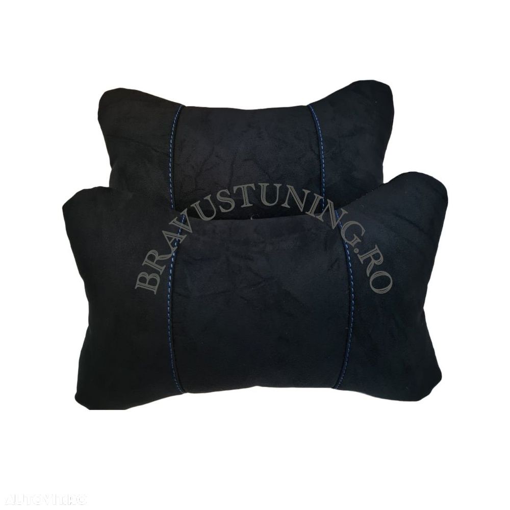 Perne tetiera auto ALCANTARA 2 buc/set CONFORT - 3