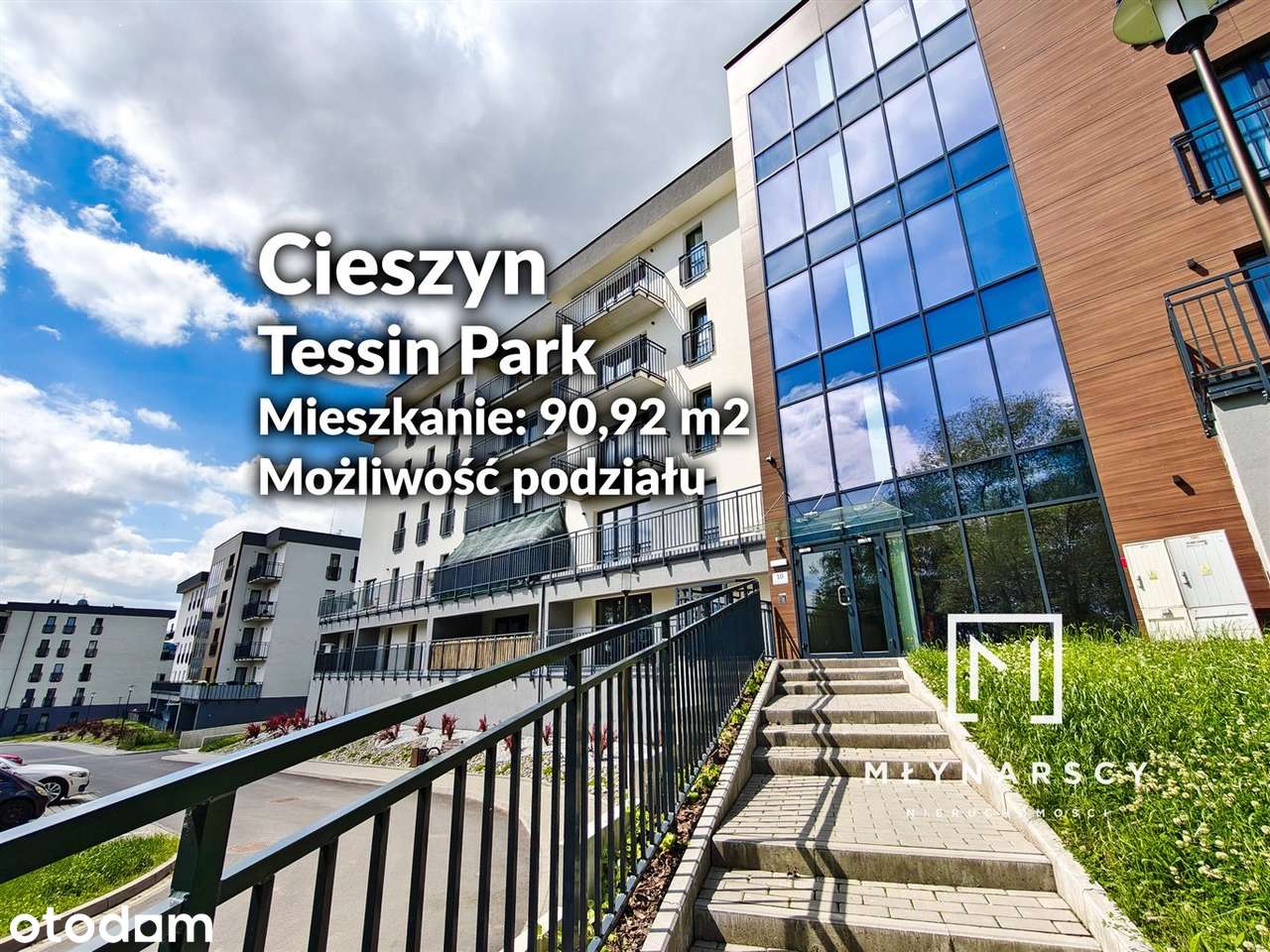 Mieszkanie na sprzedaż, 4 pokoje, 91 m², Cieszyn