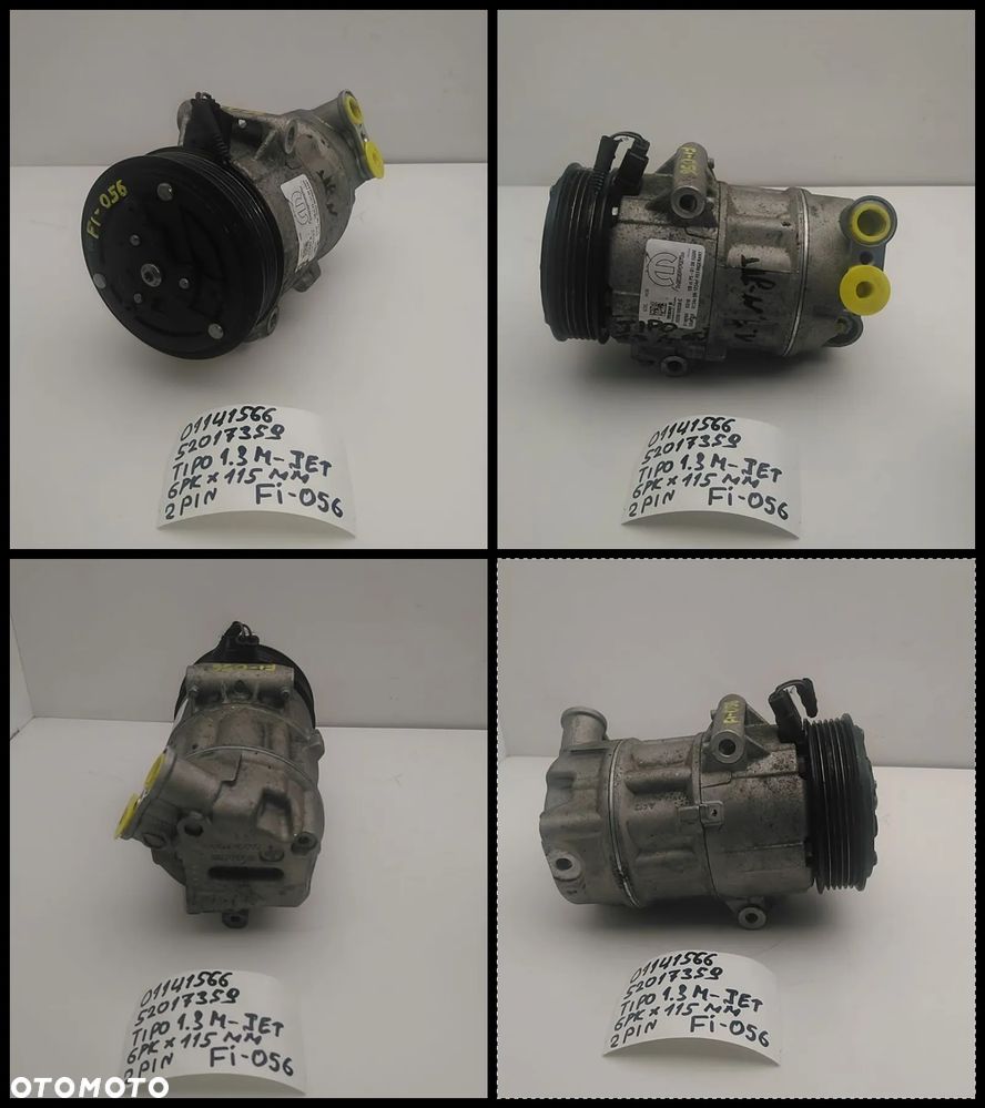 FIAT LANCIA ALFA ROMEO IVECO JEEP FI001-FI064 SPRĘŻARKA KOMPRESOR KLIMATYZACJI AUKCJA (1) - 20