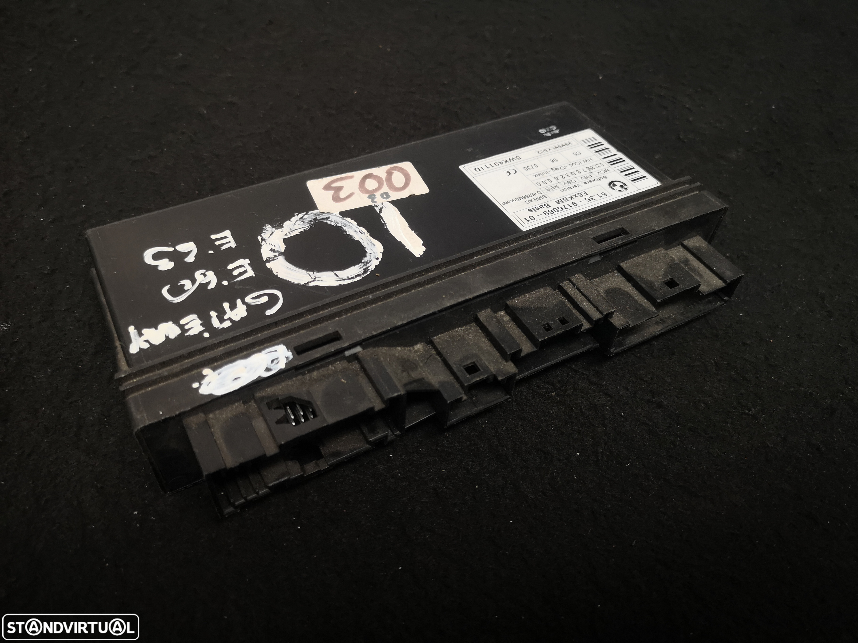Centralina GATEWAY Bmw ex  e60 e61 e63 e64 e65 e66 2002-2009 - 2