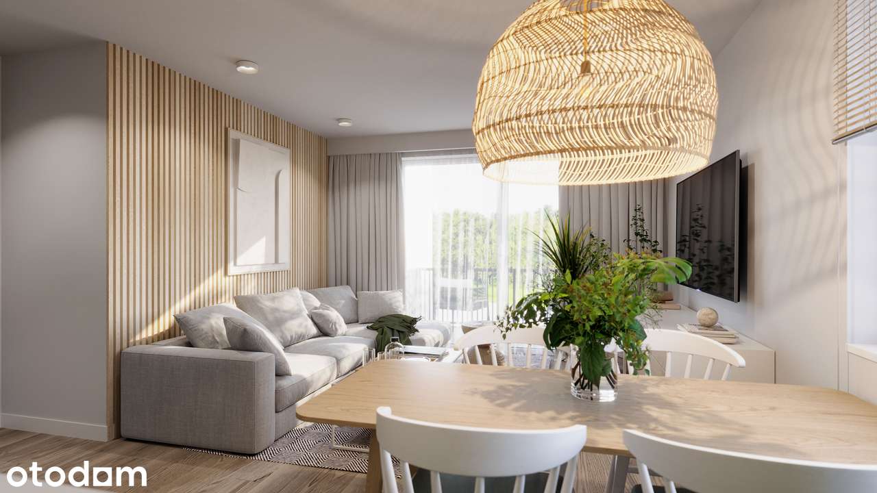 2-pokojowe mieszkanie 38m2 + balkon Bez Prowizji