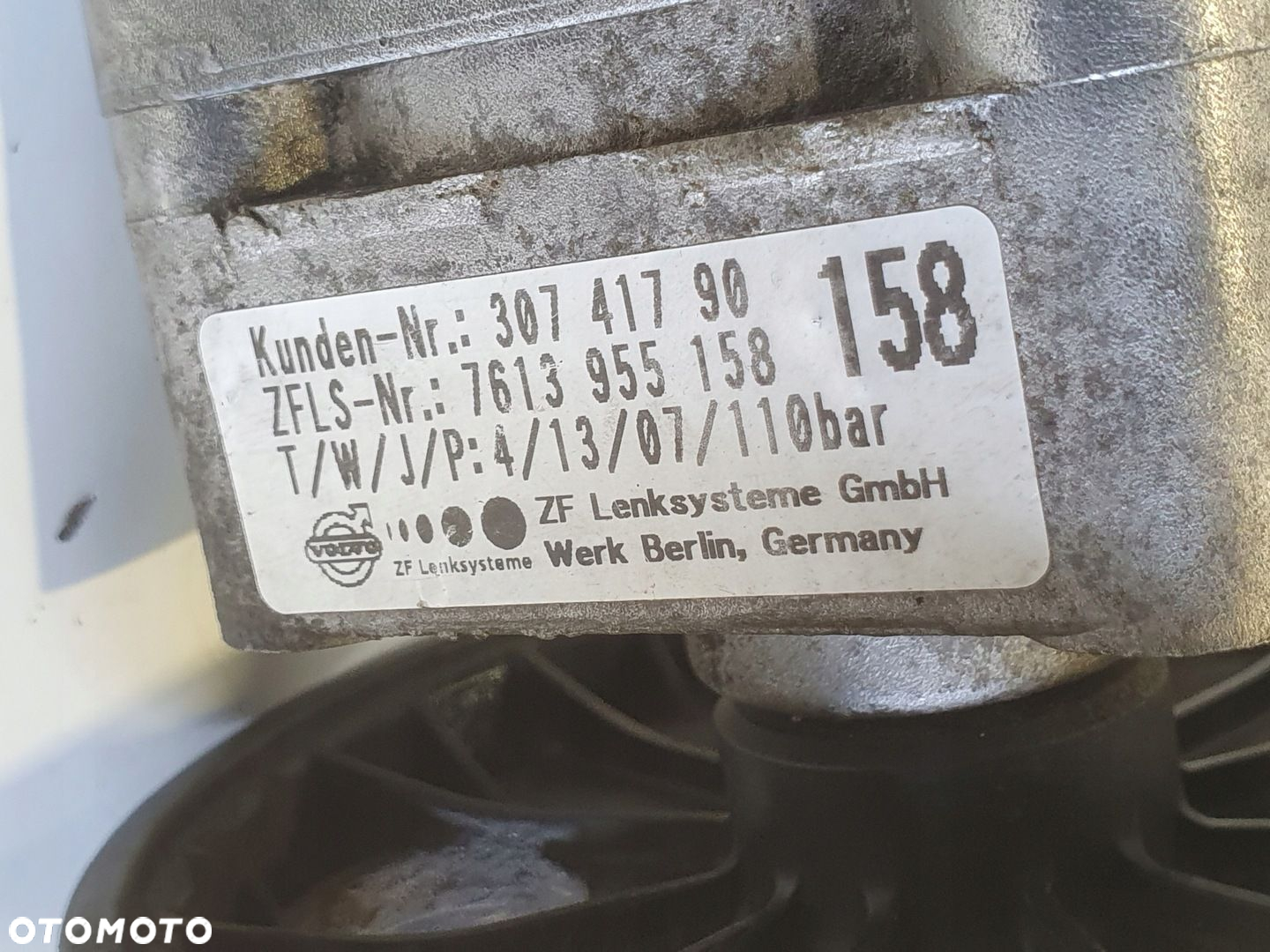 Volvo S60 I V70 II XC90 2.4 D5 POMPA WSPOMAGANIA 30741790 - 2