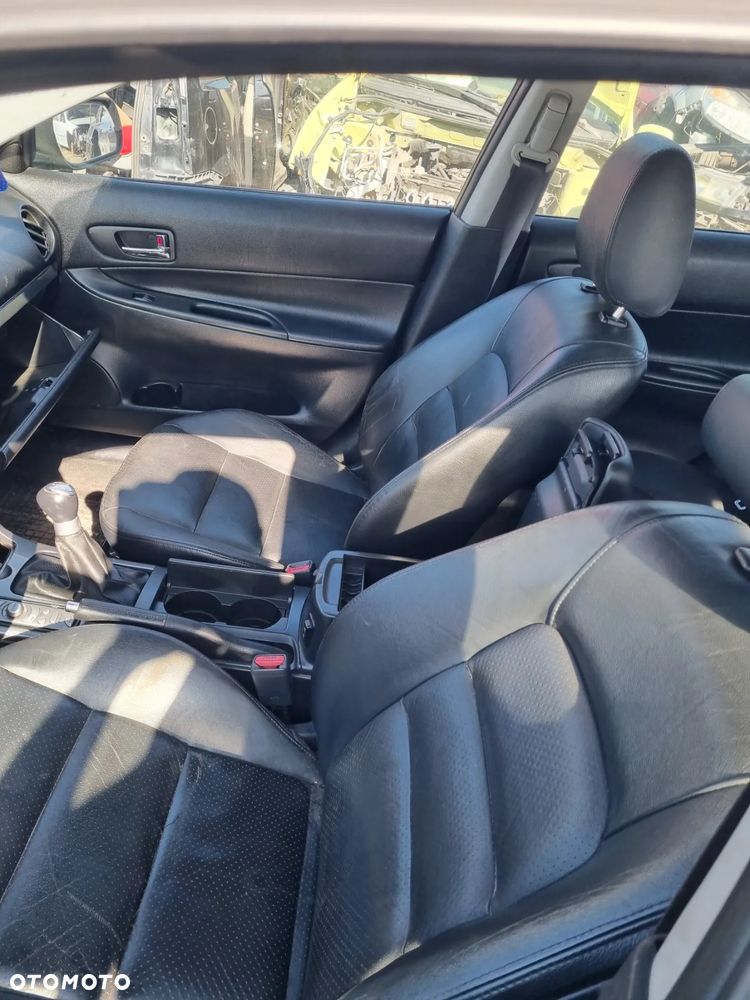 Mazda 6 kombi 2002r 2.0d  lakier 16w xenon, dvd navi, skóra, hak na części - 7