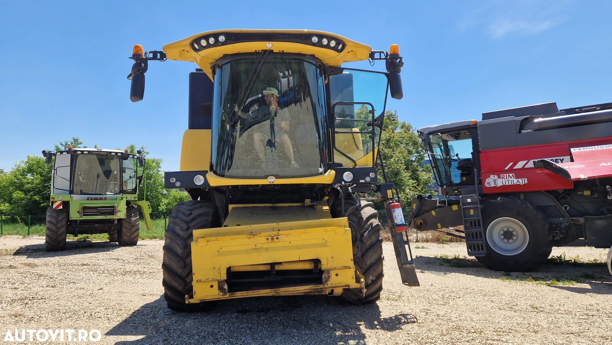 New Holland CX5.80 STAGE 5 ECHIPATA CU CANTAR SI SENZOR UMIDITATE - 7