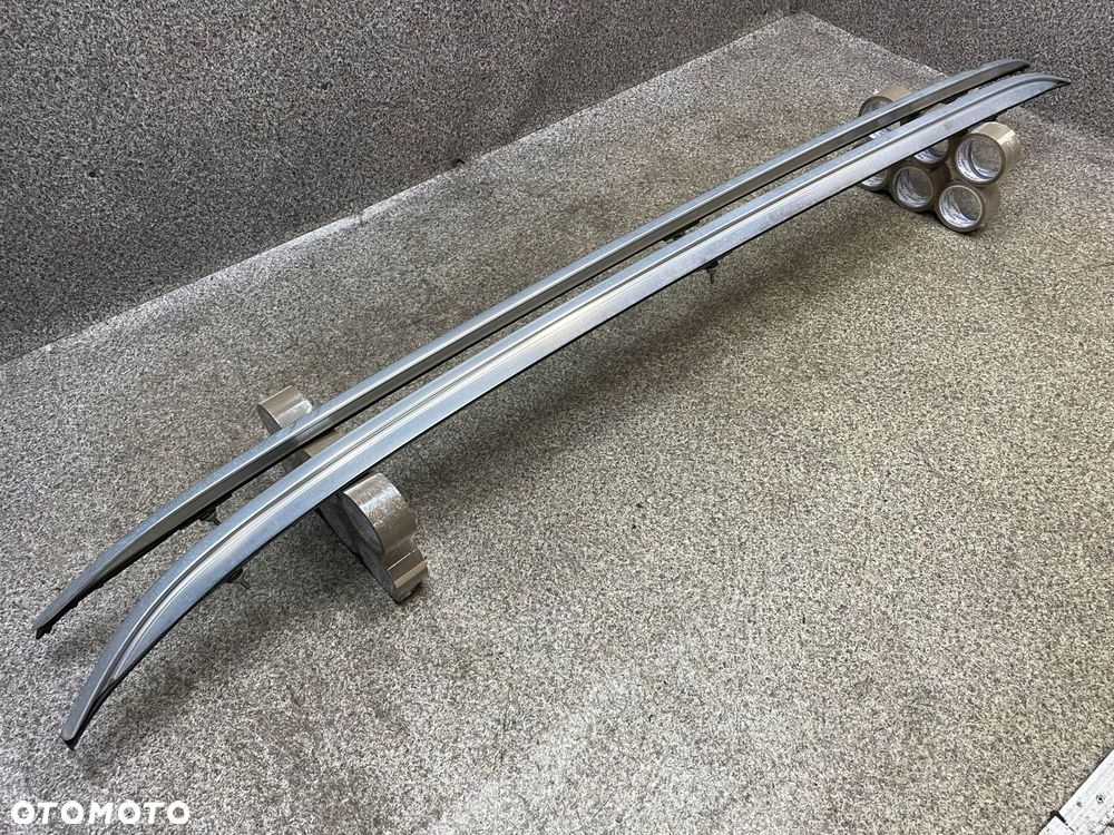 Relingi dachowe reling prawy lewy srebrne BMW F25 X3 ŁADNE KPL - 4