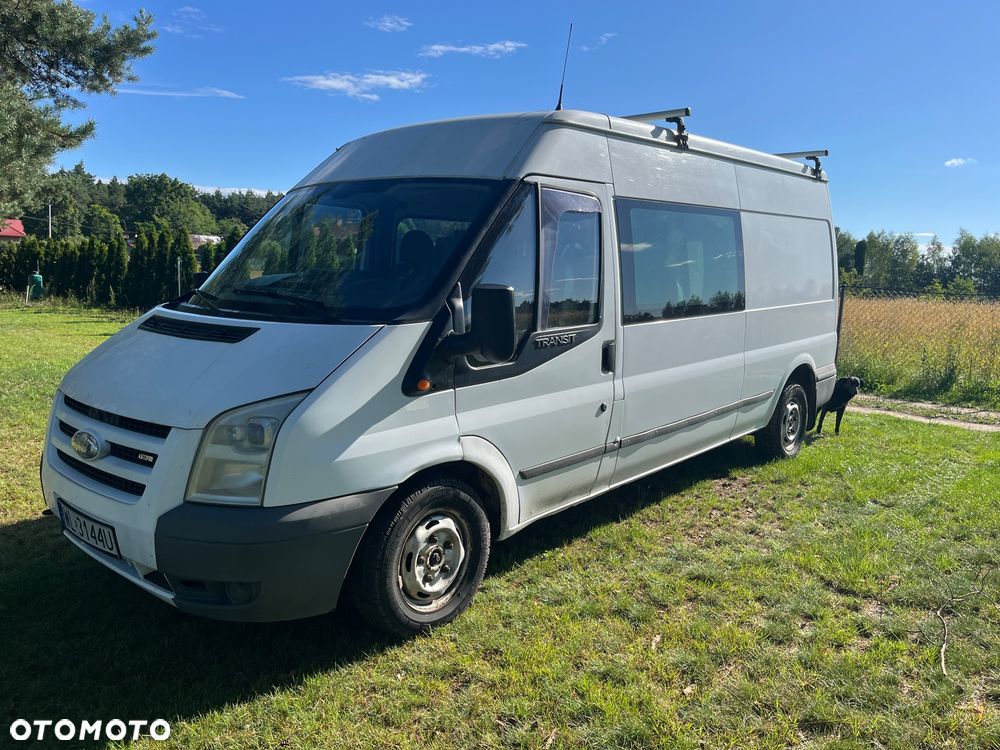 Ford Transit 2.2 L3H2 6-7 osób brygadowka 7 miejsc doka dubel kabina jak sprinter ducato - 4