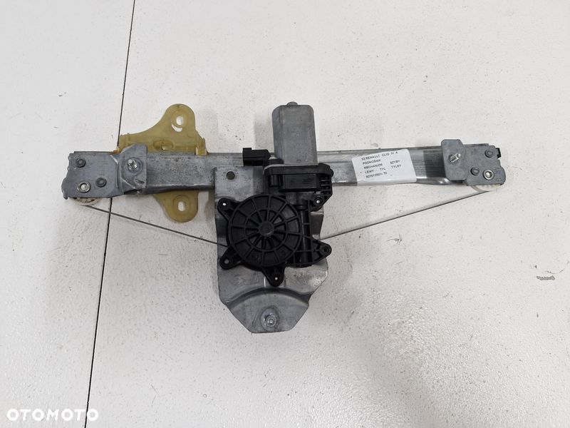 RENAULT CLIO 4 IV PODNOŚNIK MECHANIZM SZYBY LEWY TYŁ TYLNY 827010501R - 2