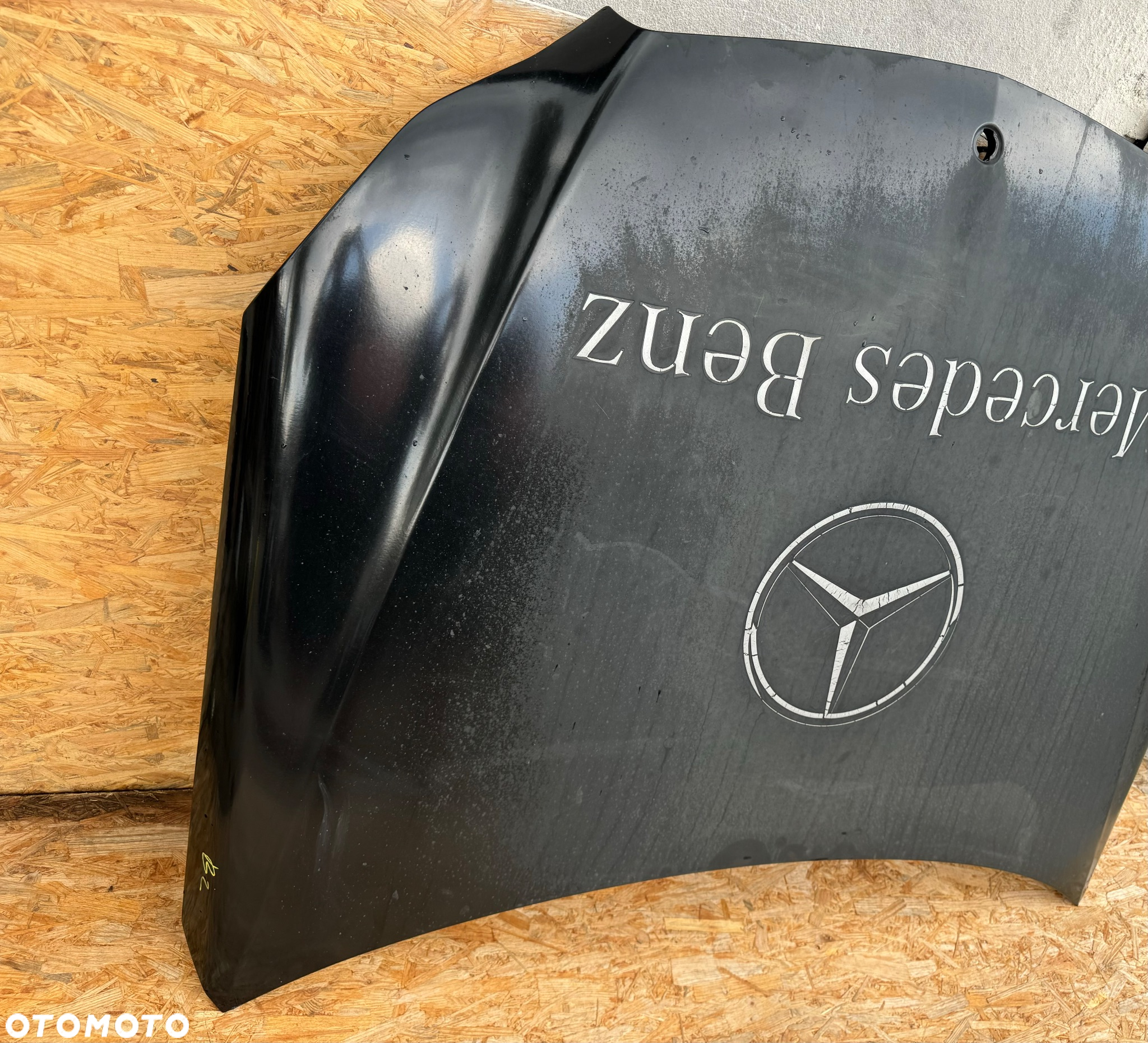 MASKA POKRYWA SILNIKA MERCEDES-BENZ E-KLASA W212 LIFT 13-16 CZARNA KOMPLETNA ORYGINAŁ DEMONTAŻ - 3