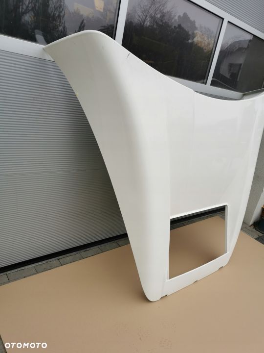 SPOJLER DACH OWIEWKA MAN TGX XLX RAL 9010 - 3