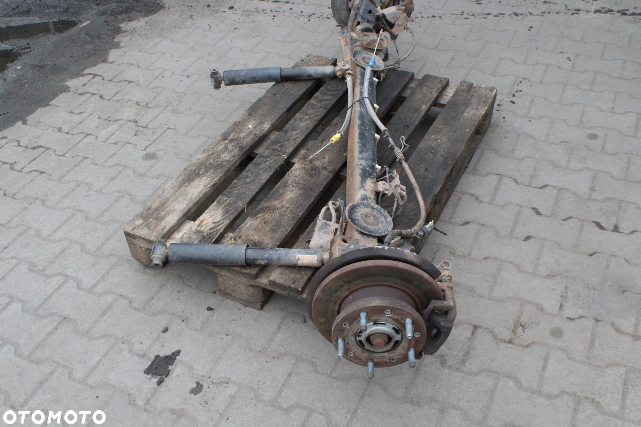 Ford Transit Custom zawieszenie belka tył - 2