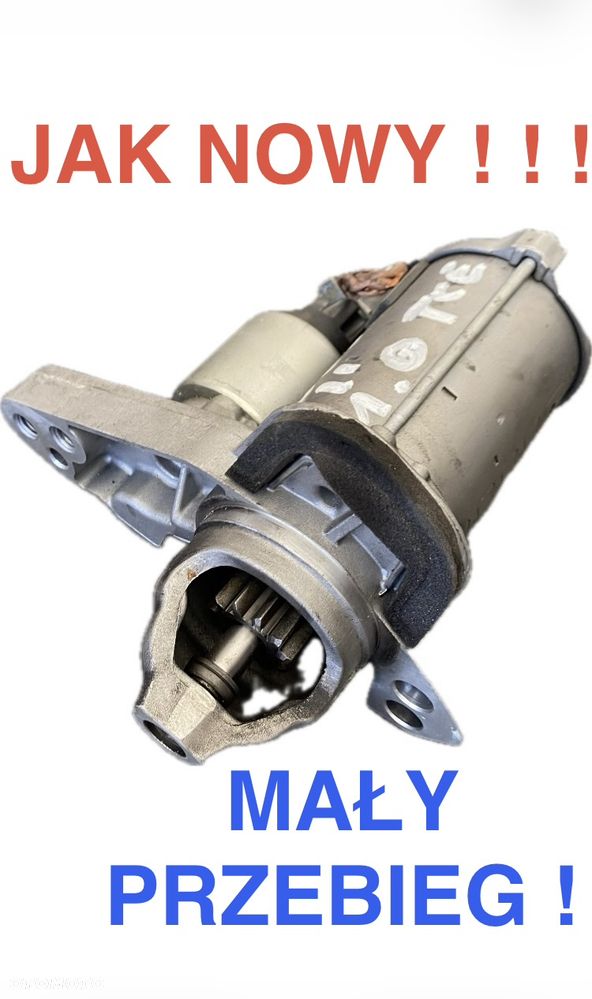 JAK NOWY ! ! ! Po 6 tyś ! ! ! DACIA DUSTER 2 II 1.0 TCE SANDERO 3 III LOGAN JOGGER ROZRUSZNIK  Bosch 233004646R  1.0tce Nissan juke micra Renault Captur II CLIO 5 V W-wa. - 1