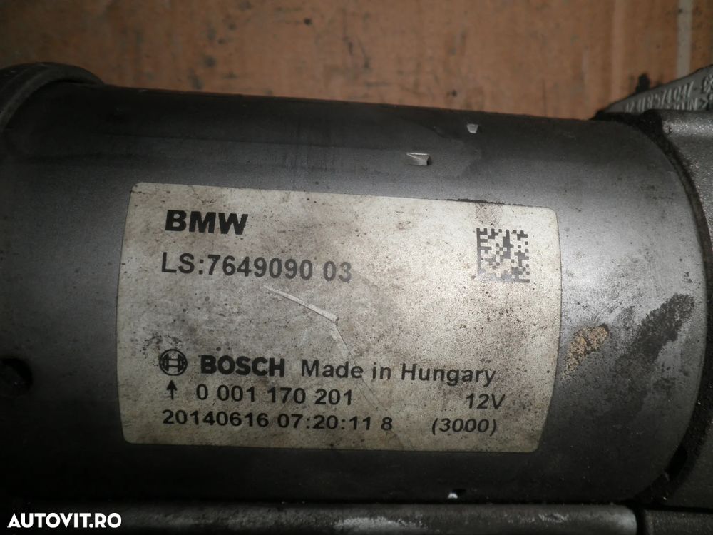Electromotor Mini Cooper F55 , BMW Seria 2 F45, 1.5 B 7649090 - 3