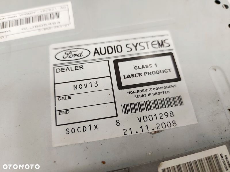 FORD KUGA MK1 RADIOODTWARZACZ 8V4T-18C939-LB - 5