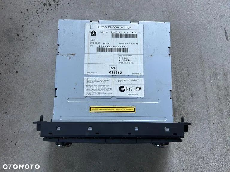 Radio Dodge Caliber Compass 05064953AC - 3