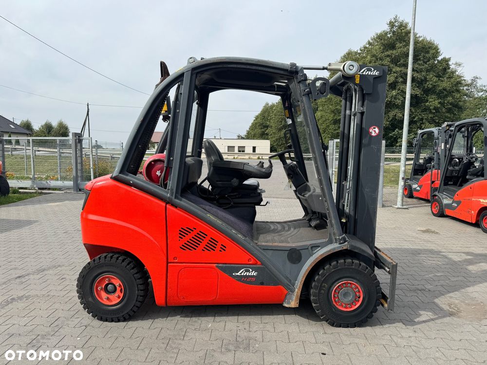 Linde H25 Evo triplex wolny skok 6870mth kabina przesuw h20 toyot - 1