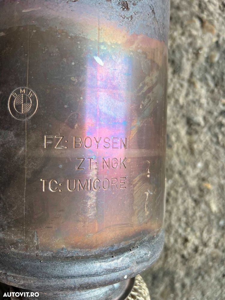 Filtru particule dpf catalizator BMW F30 F31 F32 F33 F34 F36 G11 G12 cod 7643152 motorizare B58 - 2