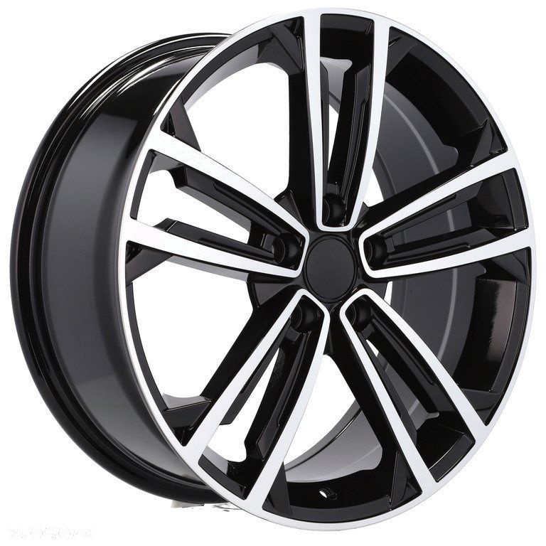 4x Felgi 18 m.in. do VW CC Caddy Golf SV Plus Variant Passat Scirocco Tiguan Touran - B1415 - 6