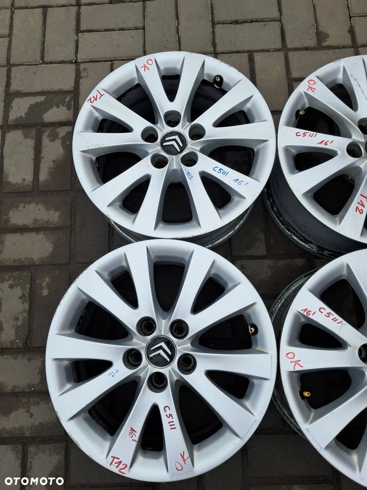 Citroen C5 III X7 Felgi aluminiowe 16" 7J 5x108 ET28 9687895880 - 4