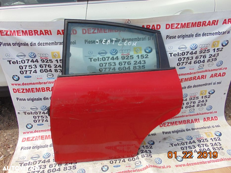 Usa Seat Leon 2005-2012 usi fata spate stanga dreapta dezmembrez Leon - 7