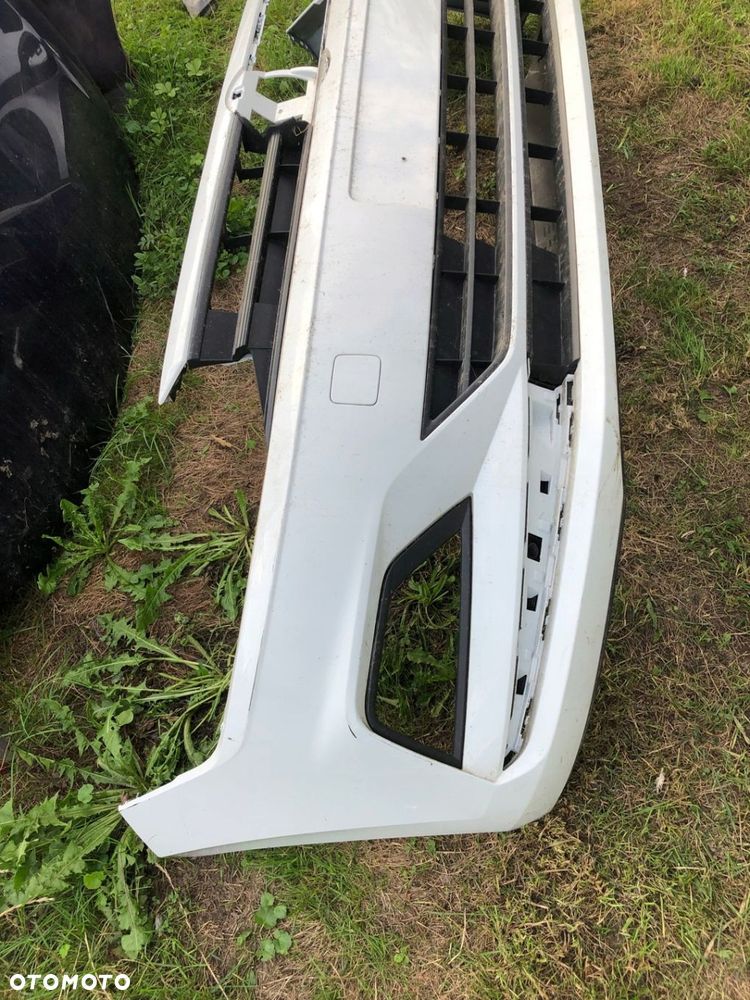 VW POLO 2G0 ZDERZAK PRZEDNI HALOGEN GRILL BELKA - 7