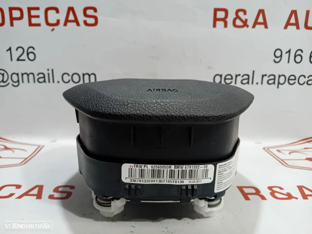 Airbag do Volante BMW Série 1 F20 F21 ou Série 3 F30 F31 Ref6791330 Original - 4