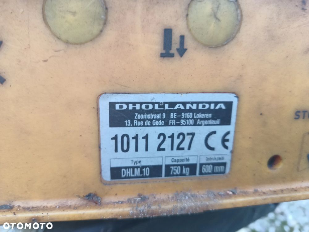 Winda aluminiowa dhollandia 750 kg Mercedes sprinter 906 crafter - 7