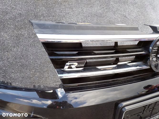 VW TIGUAN II R-LINE 15- zderzak przedni przód - 4