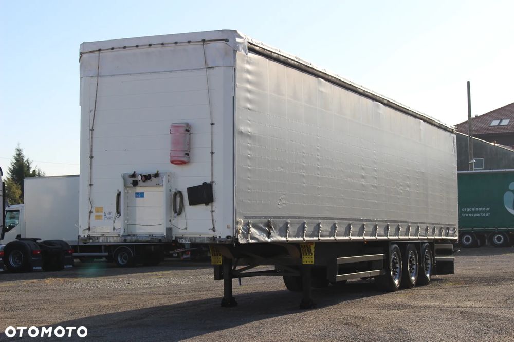 Schmitz Cargobull FIRANKA /2 OSIE PODNOSZONE/ CODE XL /OSIE SCHMITZ / STANDARD /SERWIS FR / IDEALNY STAN / - 3