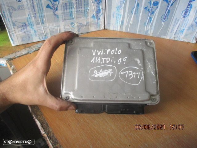 Centralina 045906019BP 0281012194 VW POLO 2009 1.4TDI BOSCH   VW POLO 4 9N FASE 2 2009 1.4TDI 70CV 5P CINZENTO - 3