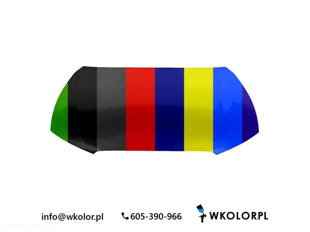 NOWA POKRYWA SILNIKA AUDI A6 C7 2012-2018 LAKIEROWANA W KOLOR - 1