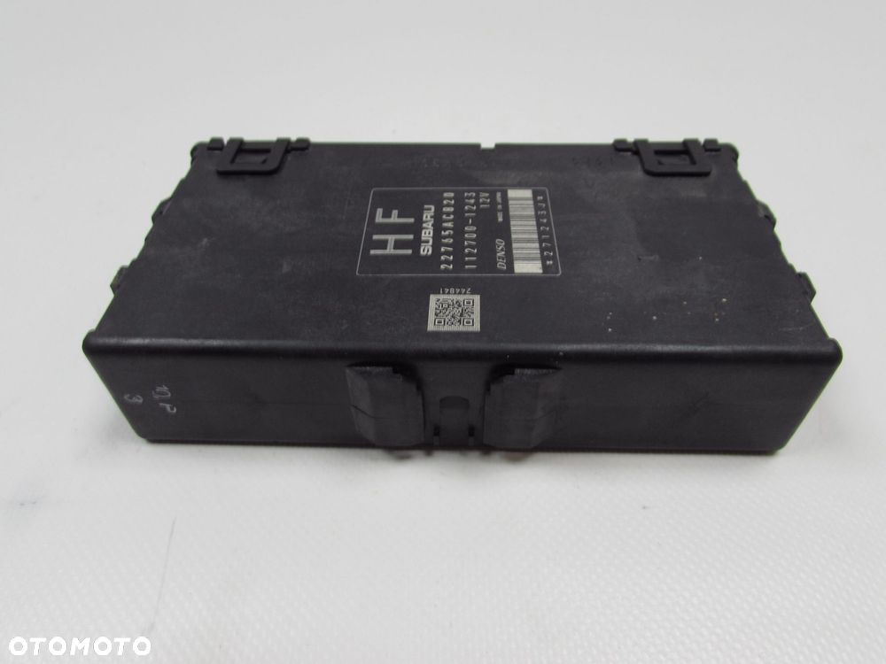 SUBARU BRZ TOYOTA GT86 12-21 MODUL STEROWNIK KOMPUTER 22765AC820 112700-1243 - 5