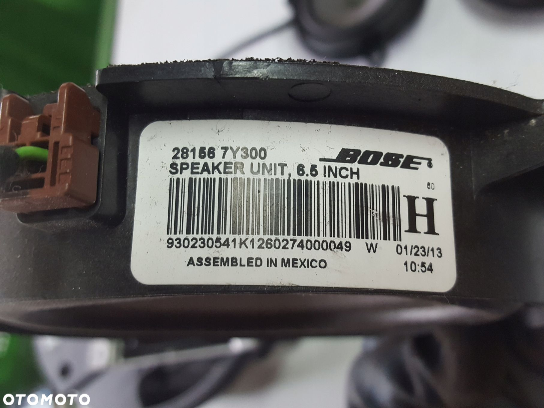 NISSAN QASHQAI I J10 LIFT 10-13r GŁOŚNIKI BOSE WZMACNIACZ SUBWOOFER - 6