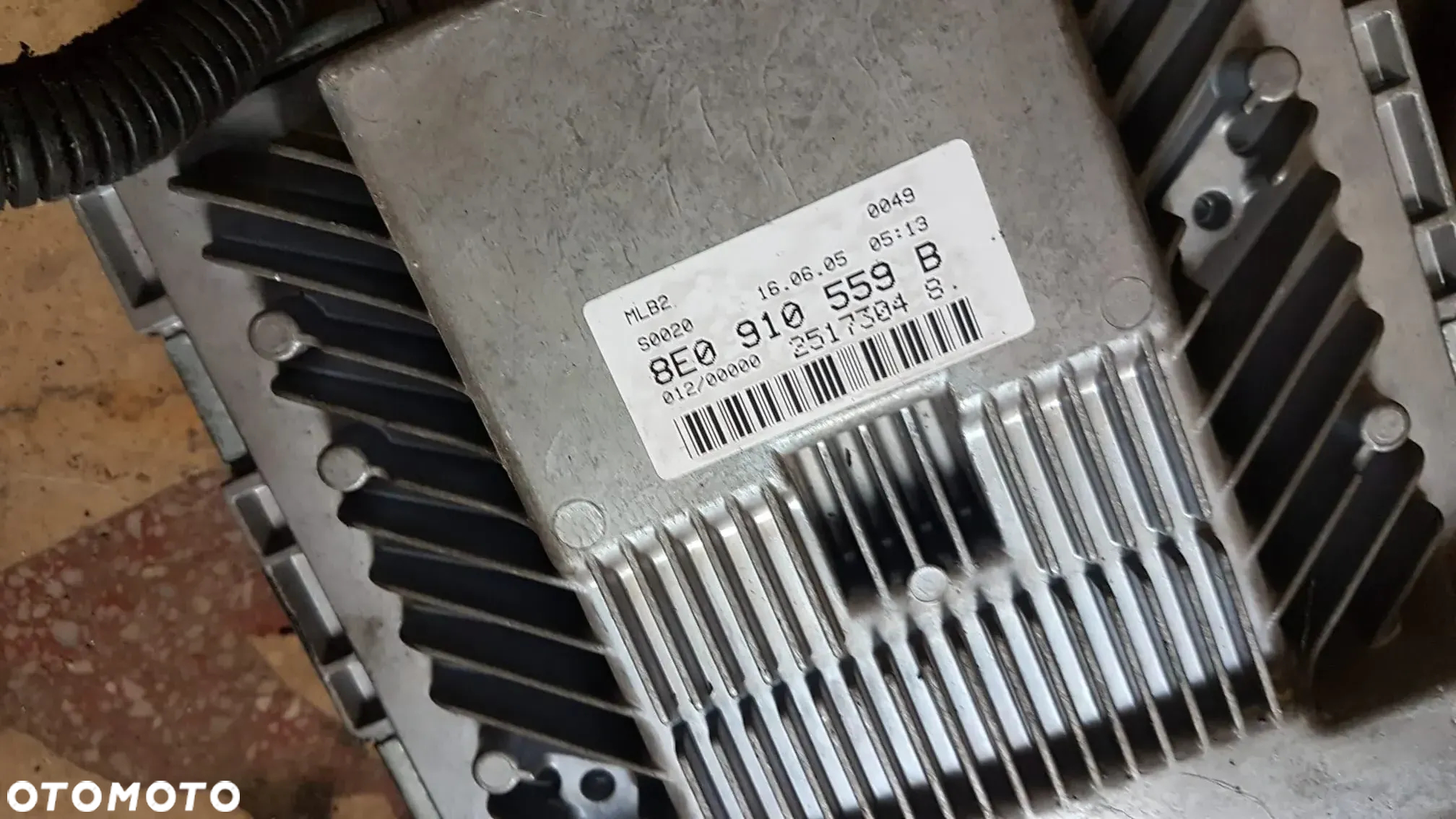 AUDI A4 B7 STEROWNIK WIĄZKA INSTALACJI SILNIKA 3.2 FSI 8E1971074DP 8E0910559B - 3