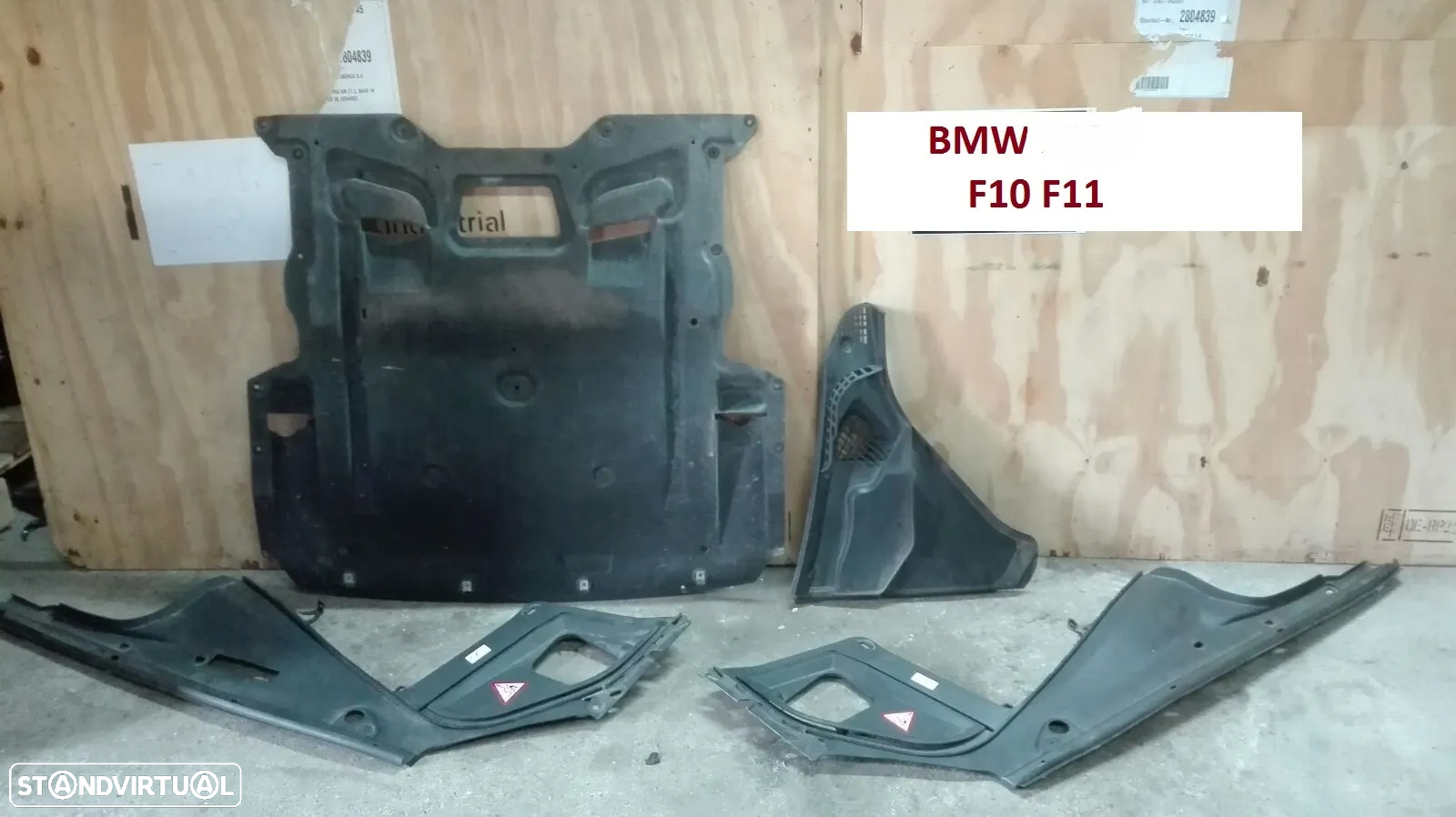 Frente Completa Bmw serie 5 F10 F11 Capo farois tudo da frente so vendemos completo - 3