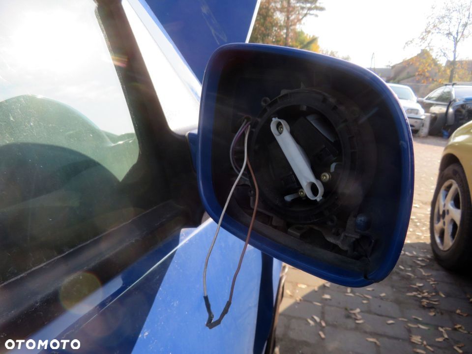 LUSTERKO ELEKTRYCZNE PRAWE GOLF IV LA5C 1J1857508D NIEBIESKI VOLKSWAGEN 1997-2006 - 4