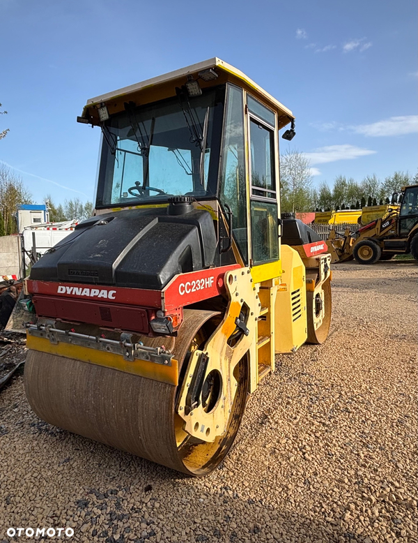 Dynapac CC232HF WAGA 8TON , STAL STAL B. DZIELONE, kierownica,obcinarka