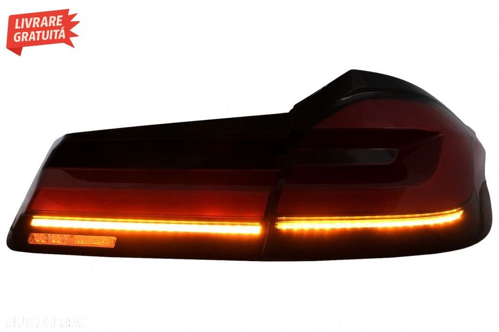 Stopuri Full LED BMW Seria 5 G30 Sedan (2017-2019) LCI Design LED Stat - 6