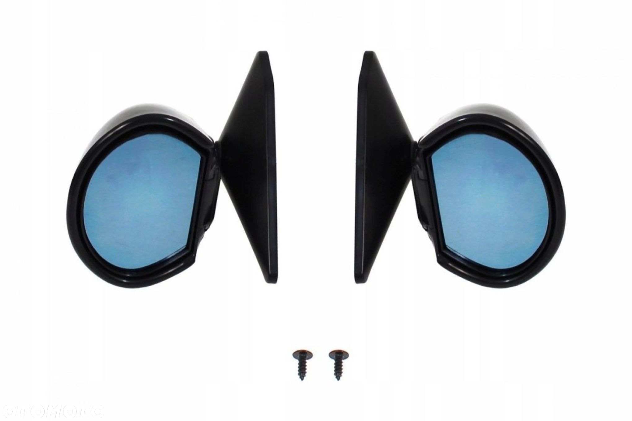 Lusterka Uniwersalne Z3 ABS Black Manual Blue Glass DRIFT KJS - 4