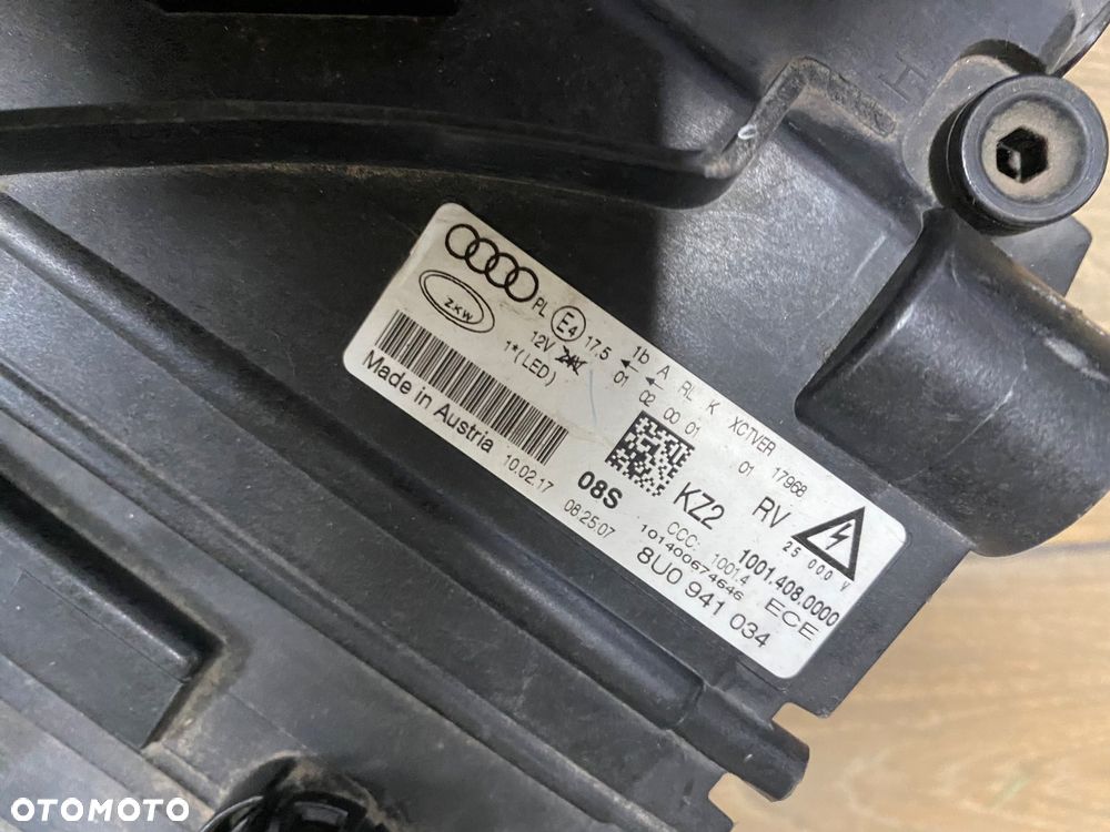 AUDI Q3 LIFT 8U LAMPA PRAWA FULL LED 8U0941034 ORG, - 3