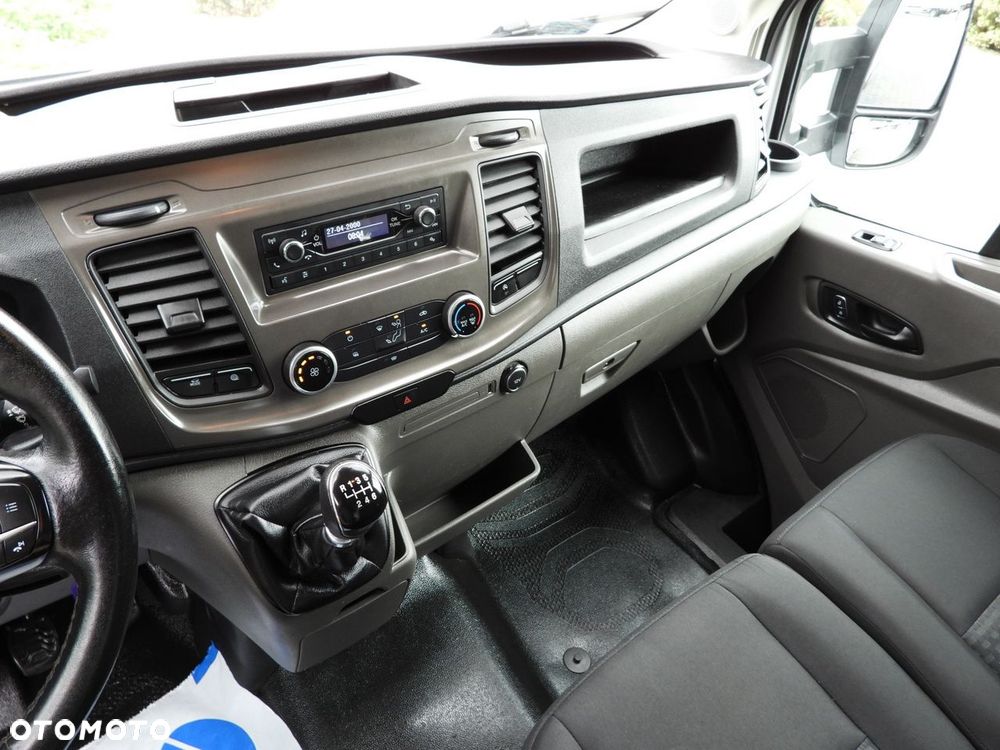 Ford TRANSIT  PLANDEKA 8 PALET TEMPOMAT LEDY BLIŹNIACZE KOŁA KLIMATYZACJA  130KM - 34